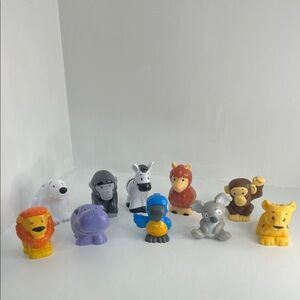 Little People Zoo Animal Set of 10